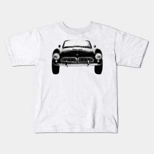 BMW 507 (1956–1959)  Cars Form Black Design Kids T-Shirt